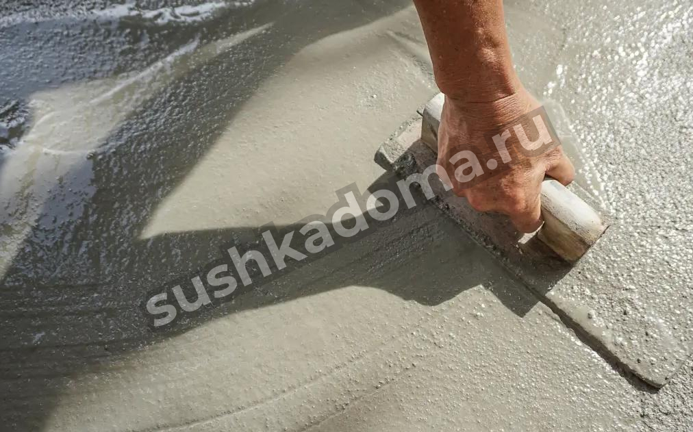 Просушка стяжки во время и после ремонта