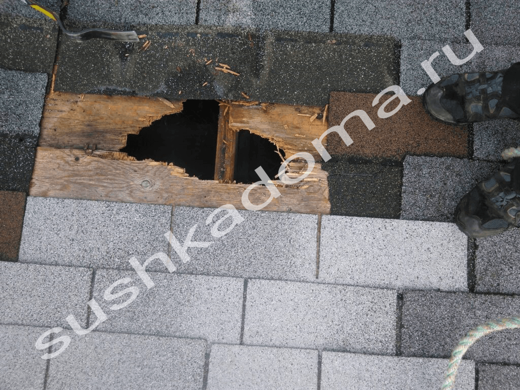 Причины намокания скатной кровли Причины намокания скатной крыши